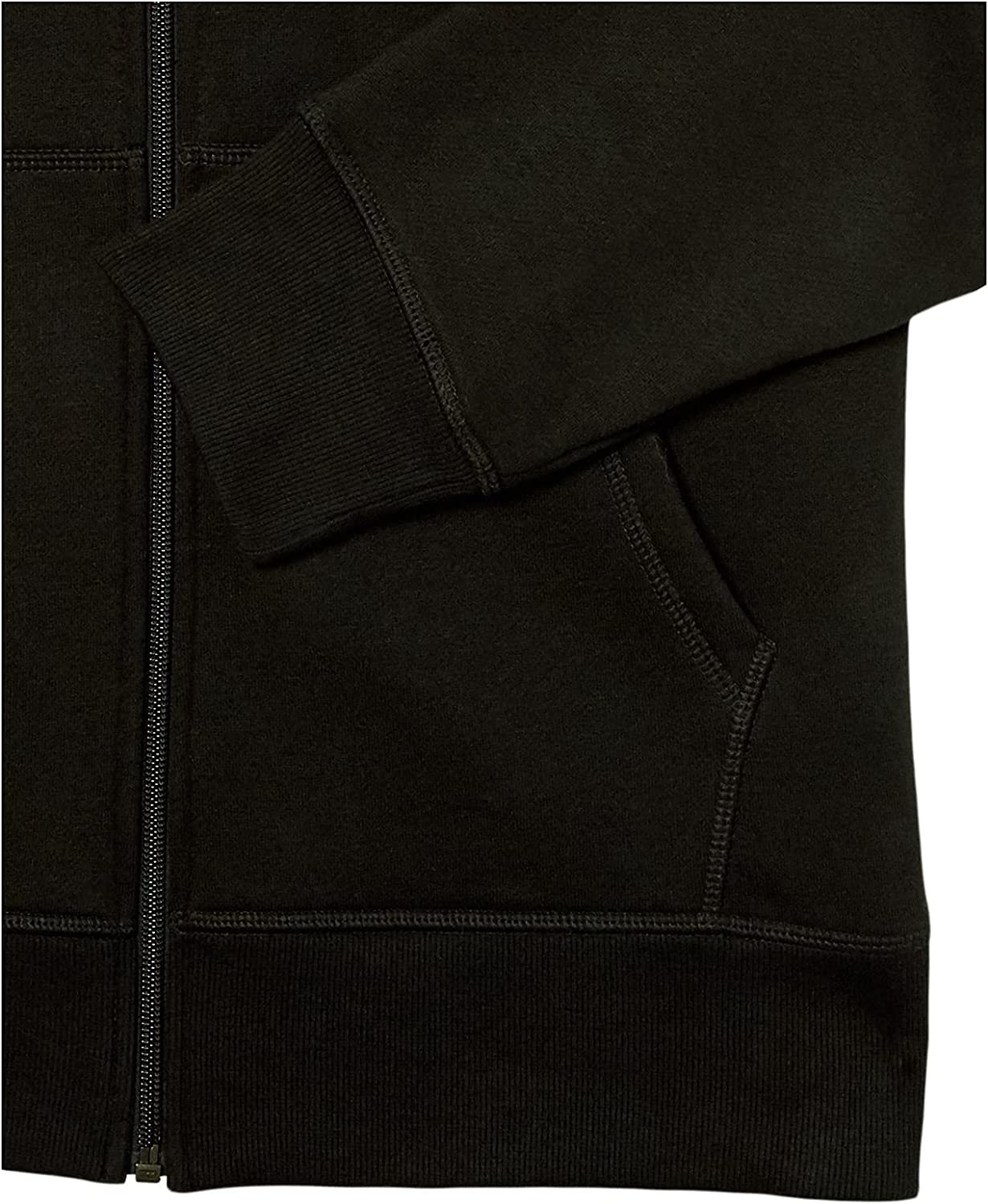  Essentials Men's Full-Zip Hooded Fleece Sweatshirt (Available in Big & Tall)