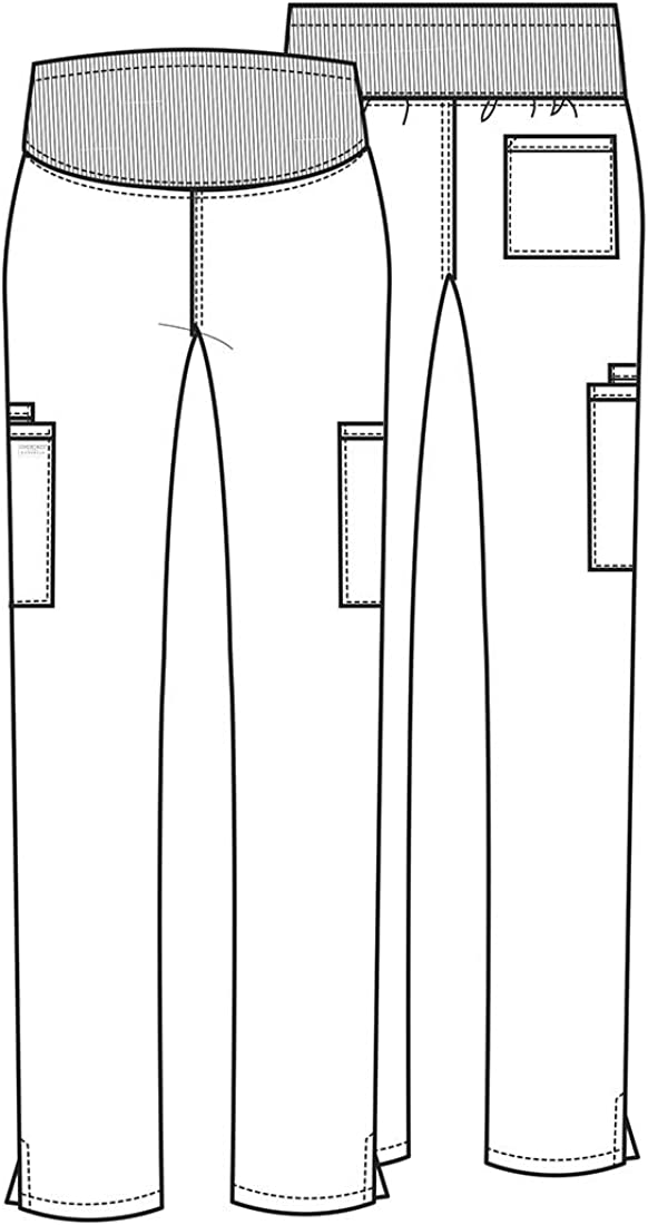 Cherokee Maternity Scrub Pants for Women， Workwear Professionals Soft Stretch WW220