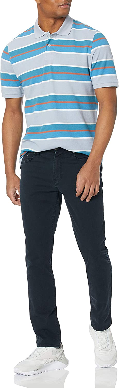 Essentials Men's Regular-Fit Cotton Pique Polo Shirt