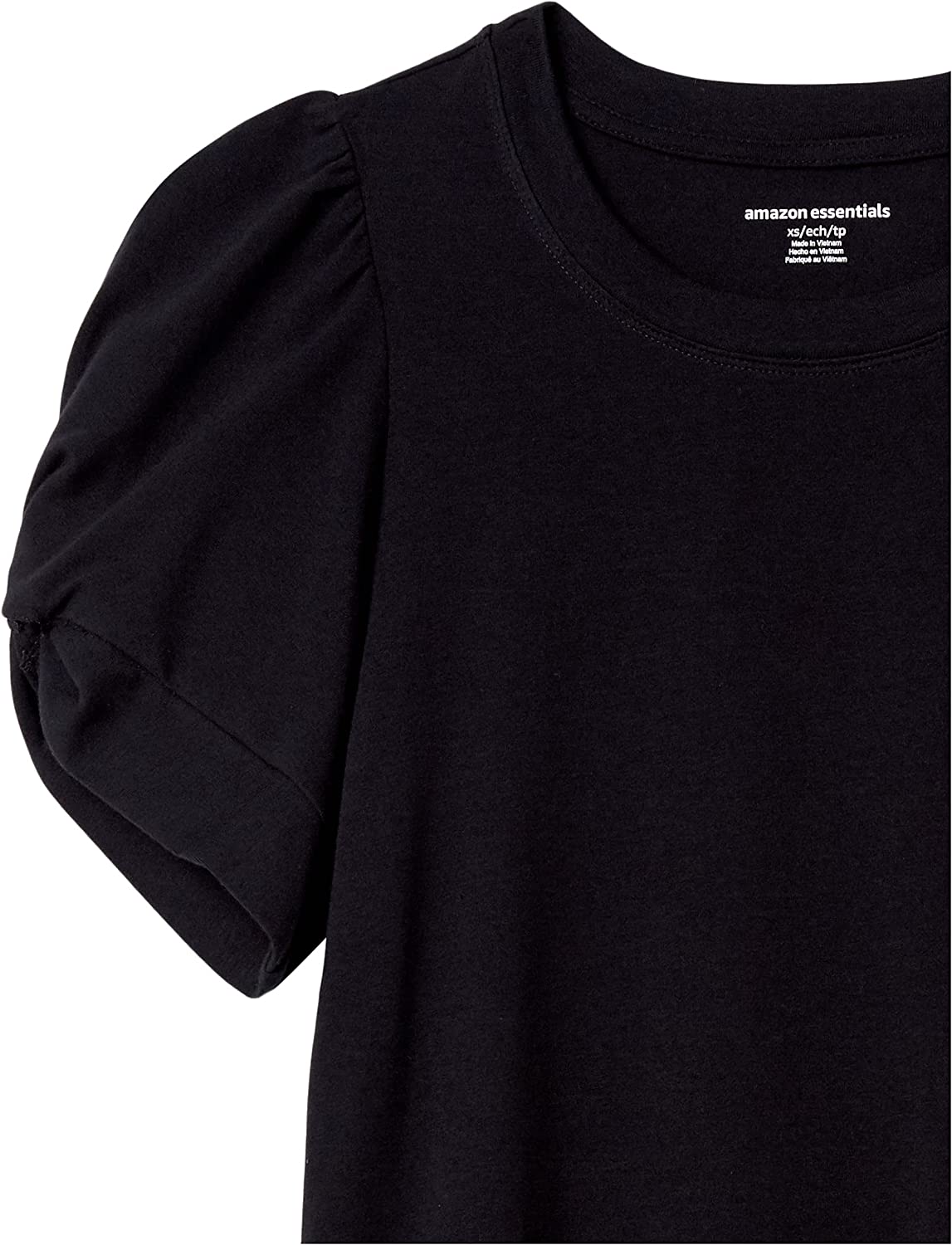  Essentials Women's Classic-Fit Twist Sleeve Crewneck T-Shirt