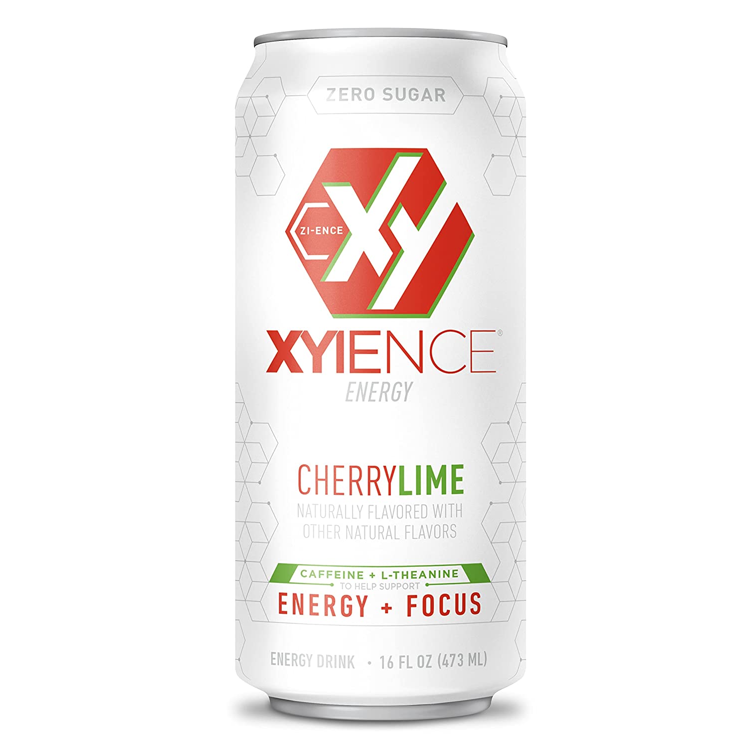 XYIENCE Energy Drink | Frost Berry Blast | Sugar Free | Zero Calories | Natural Flavors | Vitamin Fortified | 16 Ounce (Pack of 12)