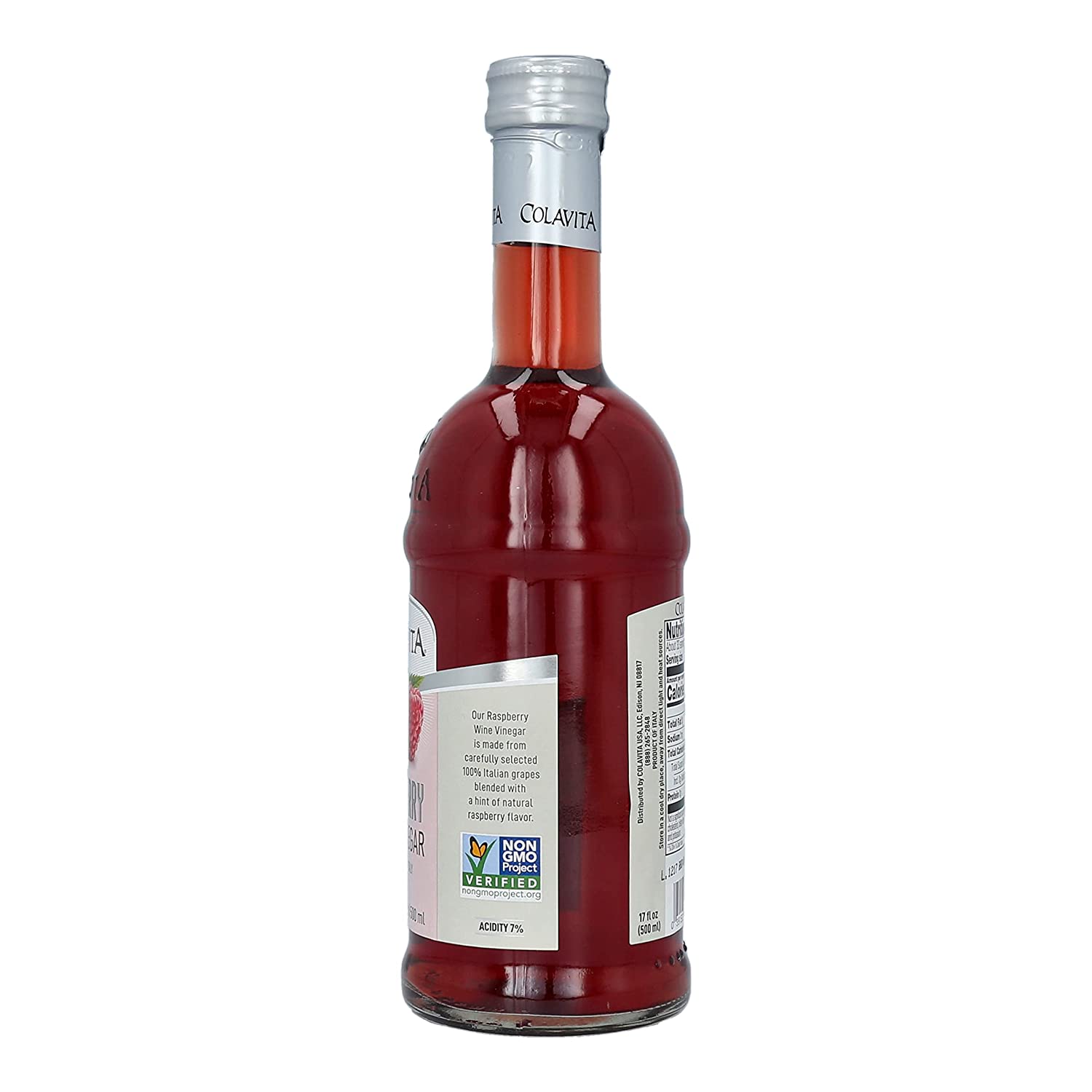 Colavita Raspberry Red Wine Vinegar, Special, 17 Fl Oz (Pack of 2)
