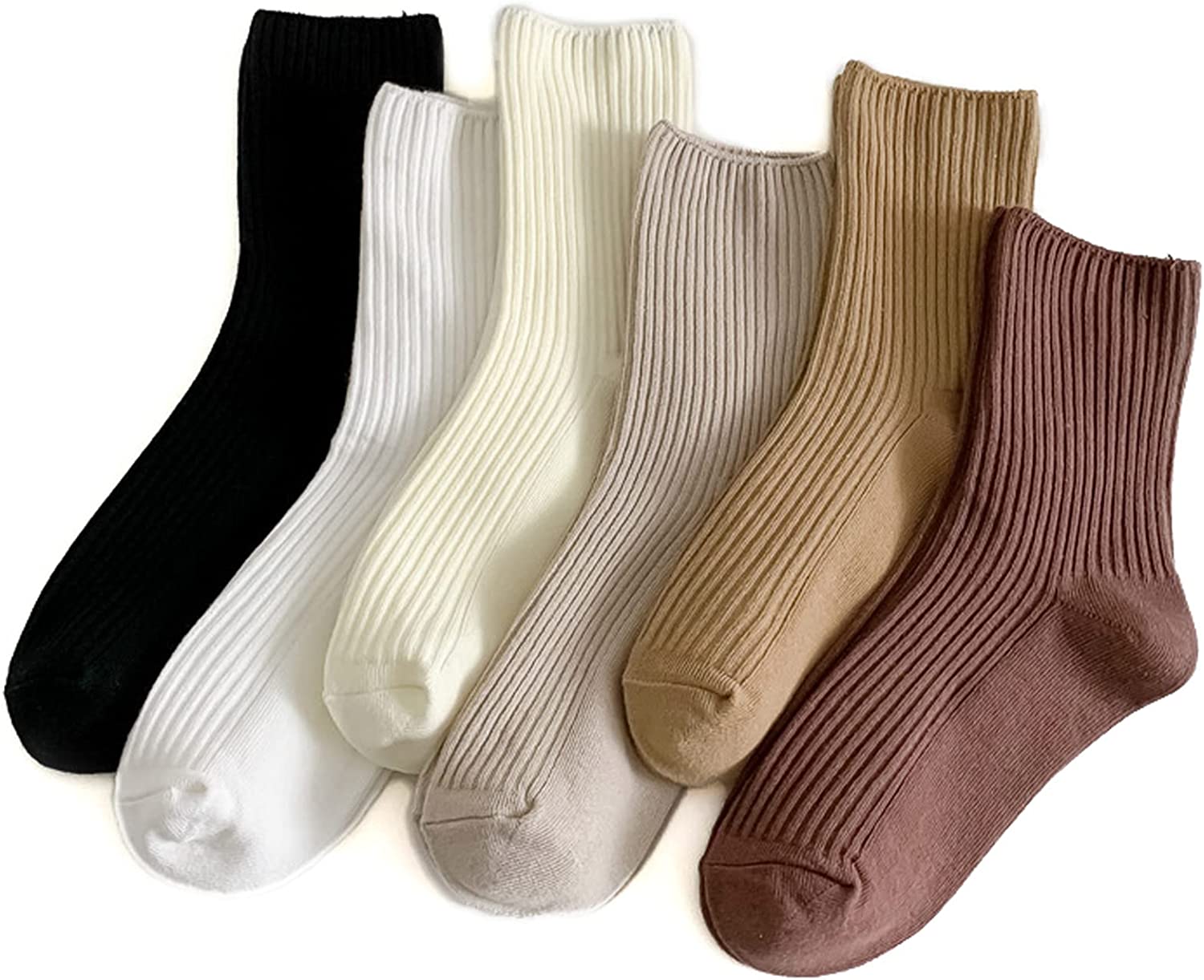 TeenFighter 6 Pairs of Comfortable Casual Cotton